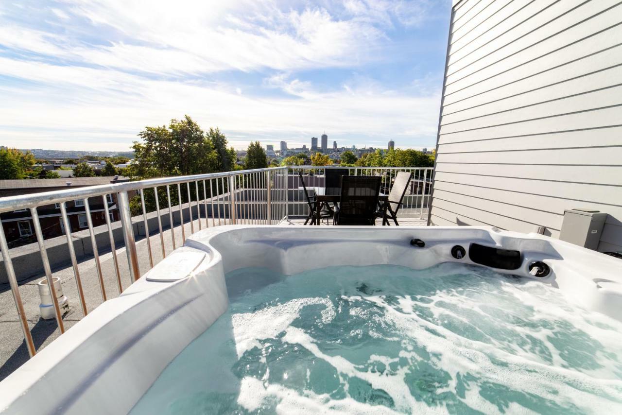 Aux Havres Urbains - Le Penthouse De La 3Ieme Avenue Quebeque Exterior foto