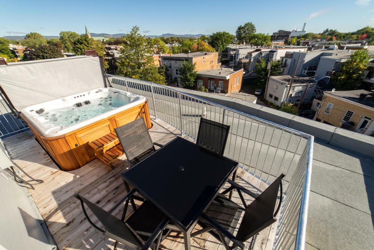 Aux Havres Urbains - Le Penthouse De La 3Ieme Avenue Quebeque Exterior foto