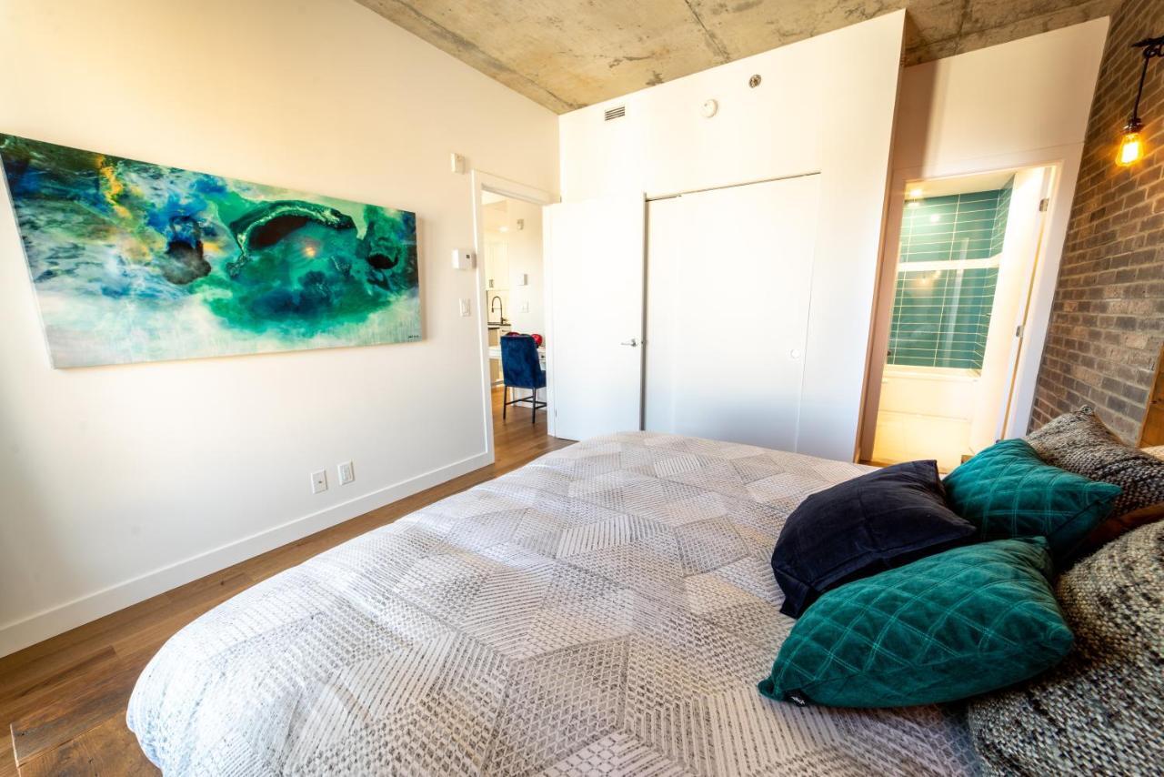 Aux Havres Urbains - Le Penthouse De La 3Ieme Avenue Quebeque Exterior foto